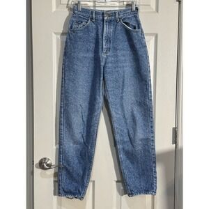 Vintage Lee Women's Jeans Size 8/medium 80s Blue Denim